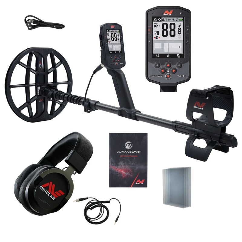 Metalo detektorius Minelab Manticore + 2 DOVANA: Ritė 9″ M9 Double + PRO-FIND 40 Metalo detektorius Minelab Manticore + 2 DOVANA: Ritė 9″ M9 Double + PRO-FIND 40