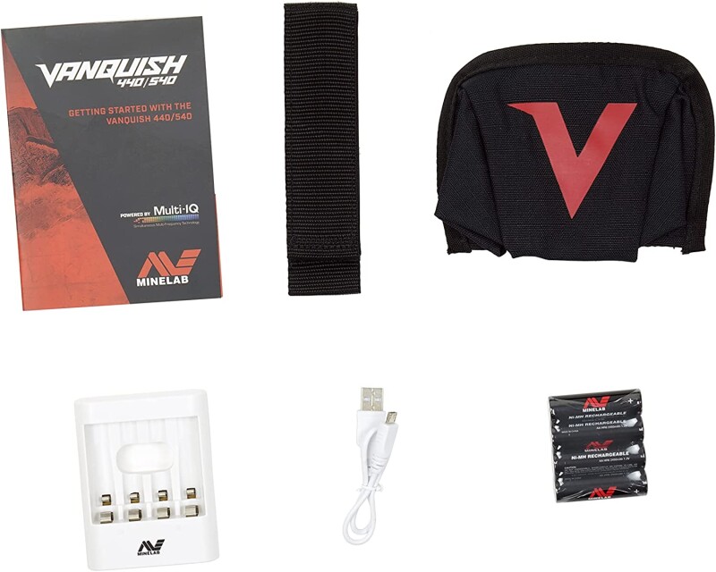 Metalo detektorius Minelab Vanquish 540 Pro-Pack + PRO-FIND 35 PinPointer