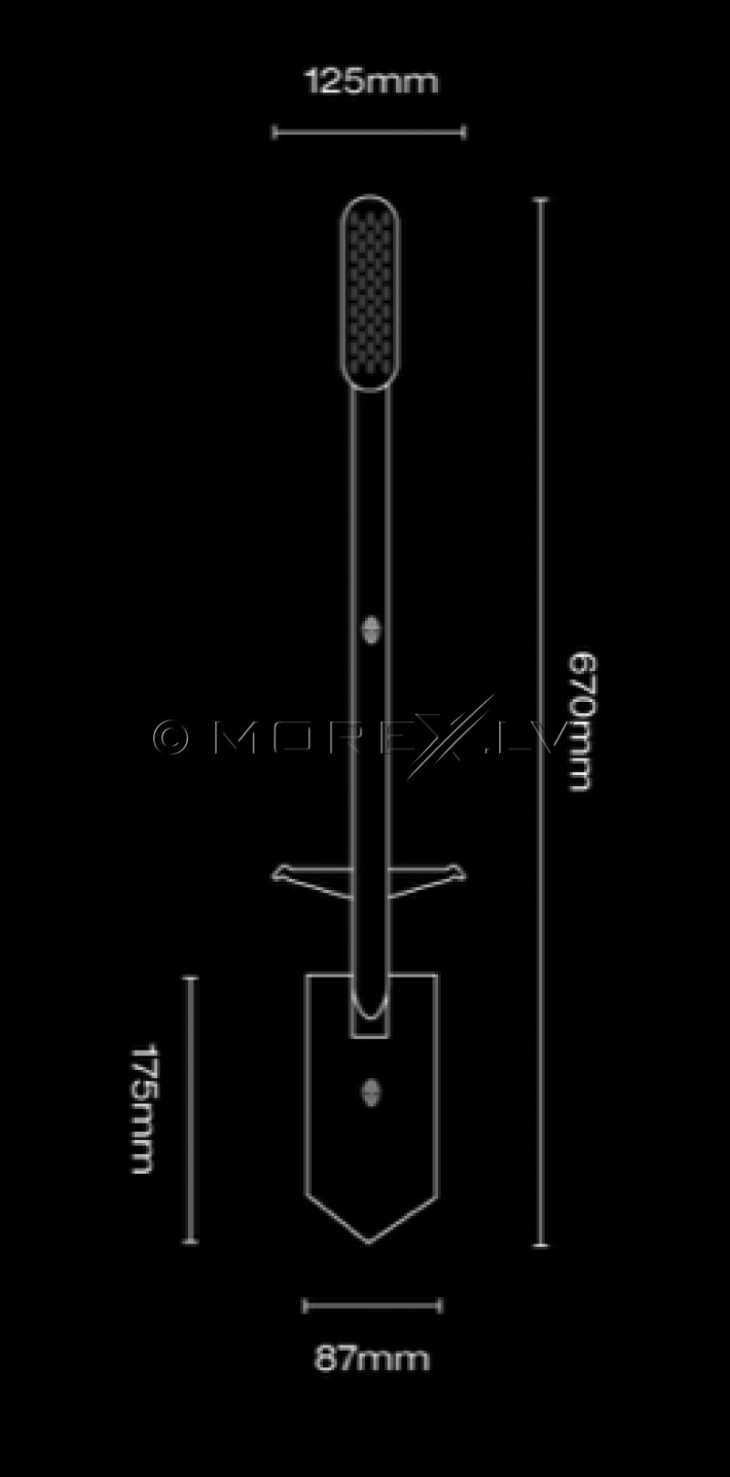 black ada digging tools