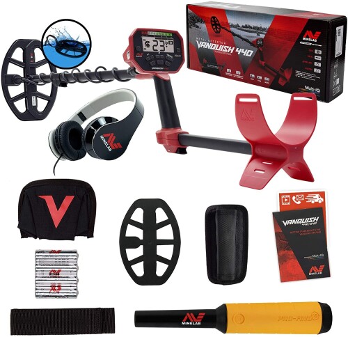 Metal detector Minelab Vanquish 440 + GIFT PRO-FIND 15