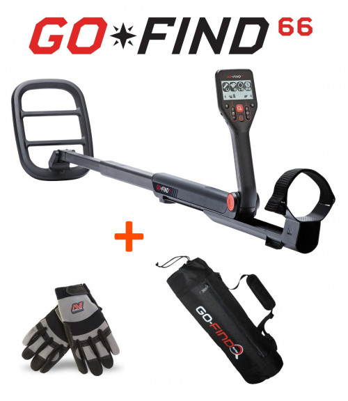 Metalo Detektoriai Minelab GO-FIND+DOVANOS: