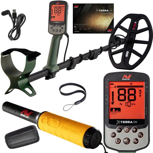Metalo detektorius Minelab X-Terra PRO + NUOLAIDA 50% PRO-FIND 35