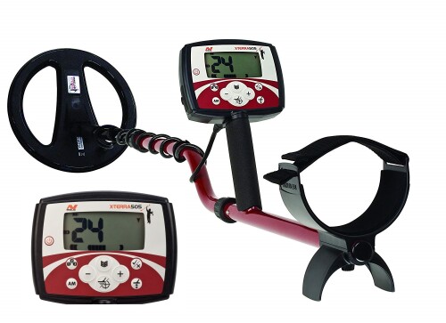 Metalo Detektoriai Minelab X-Terra 505 with 10.5" 7.5kHz DD Coil (3705-0111)